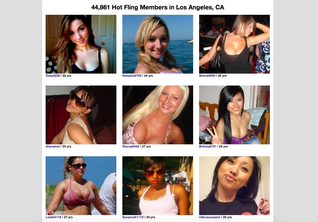 Fling girls profiles